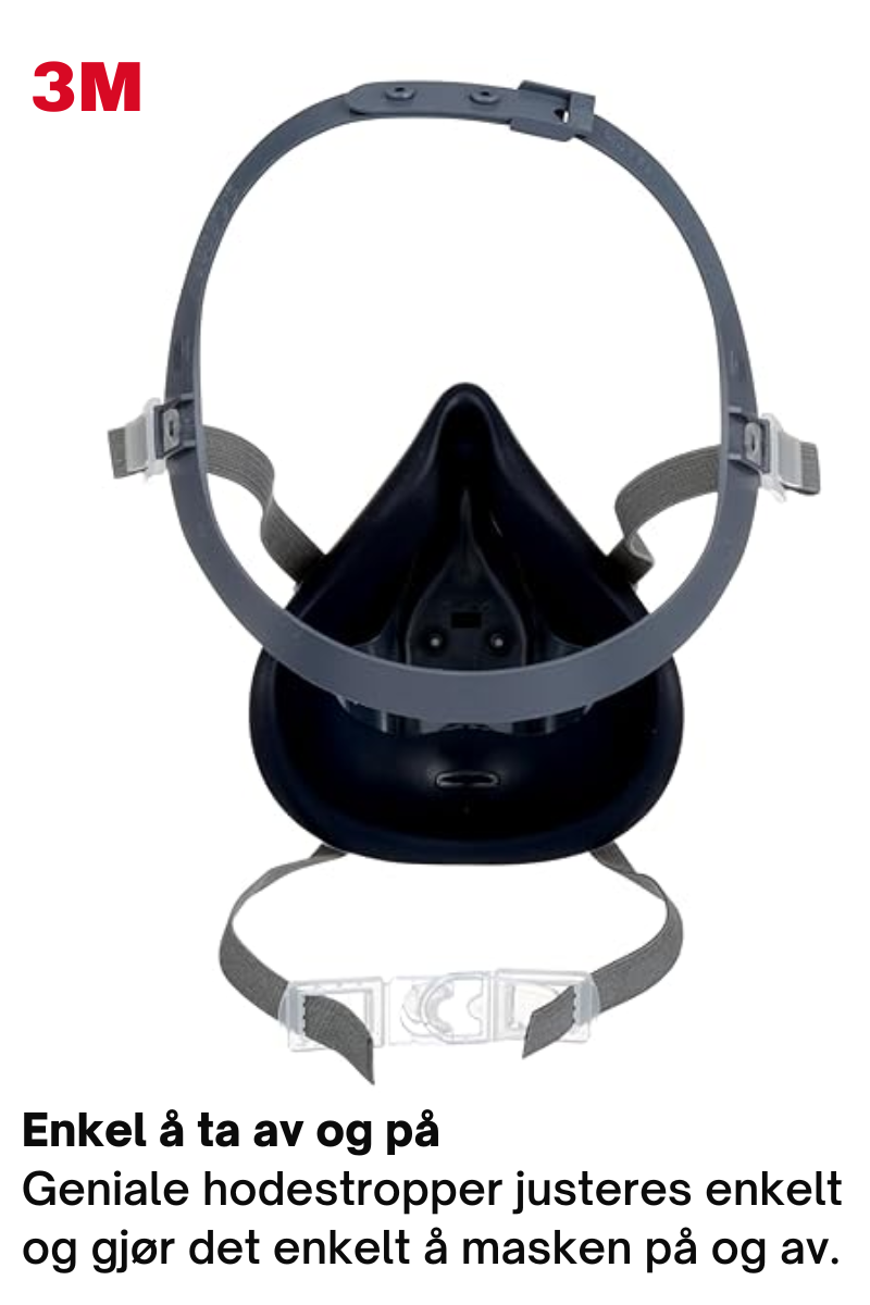 Dust/vapour/gas mask - Half mask 3M™ 7500