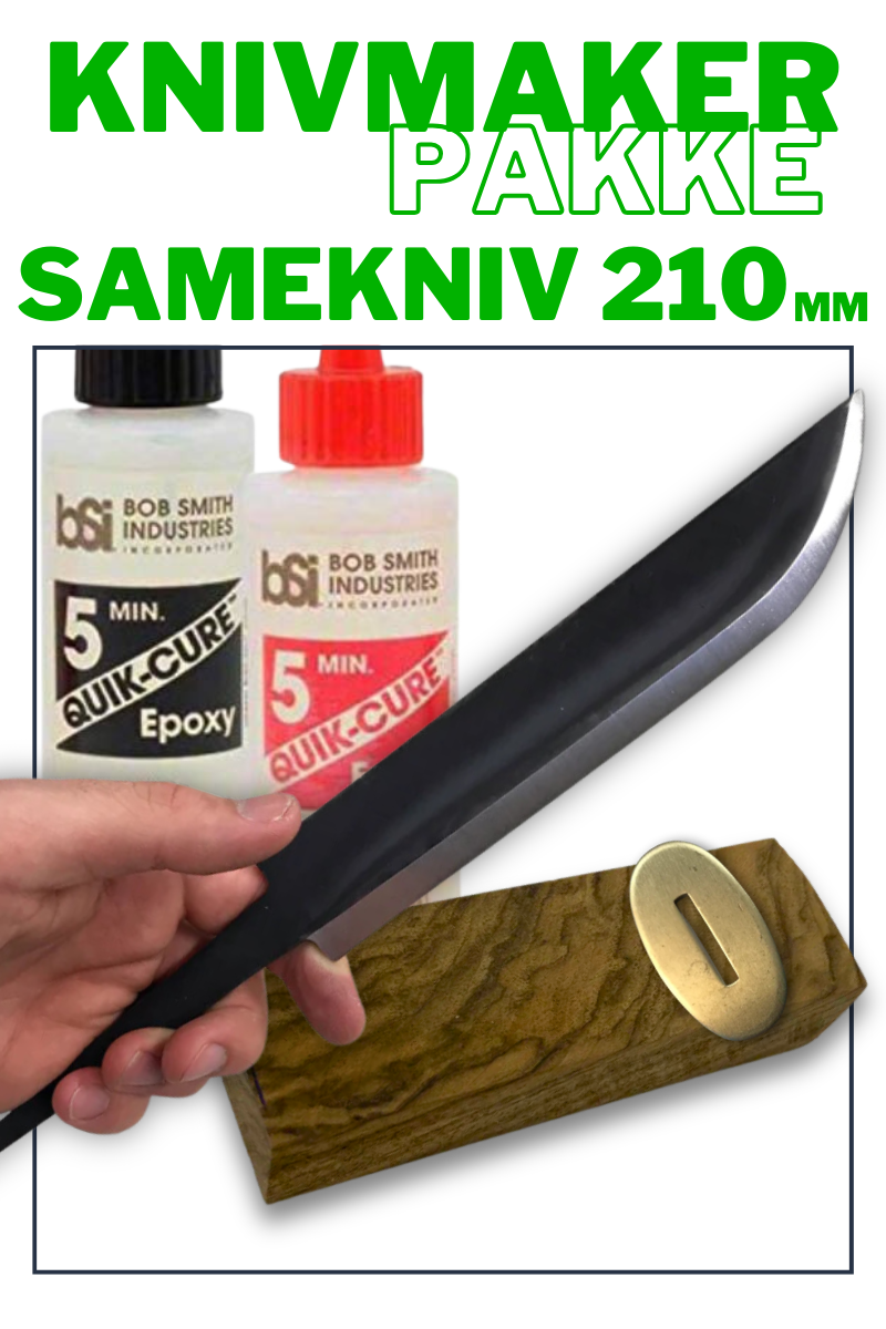 Beginner's Package Samekniv 210 - Starter Kit for Knife Making