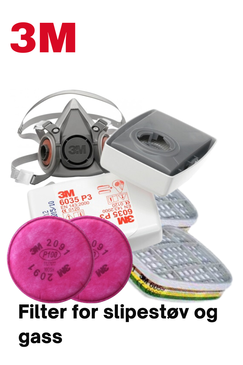 Filter for Mask for dust/vapour/gas - 3M mask filter