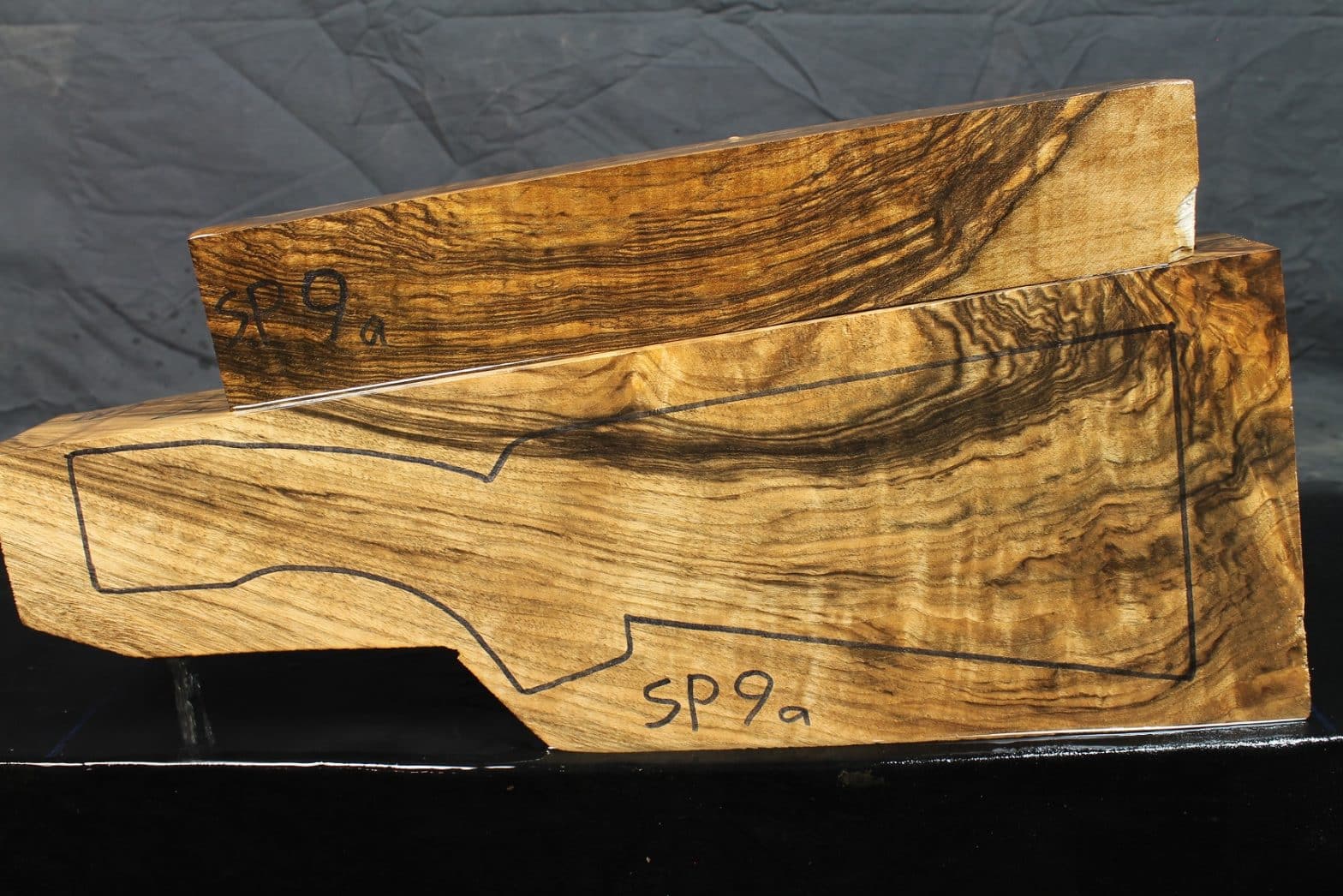 Shotgun Stock Blank Turkish Walnut Grade 3 SP9