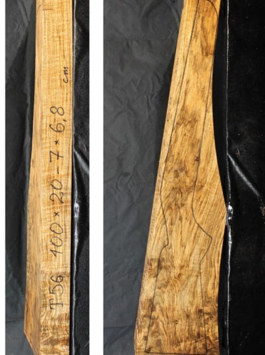 Rifle Stock Blank Turkish Walnut Grade 3 T56