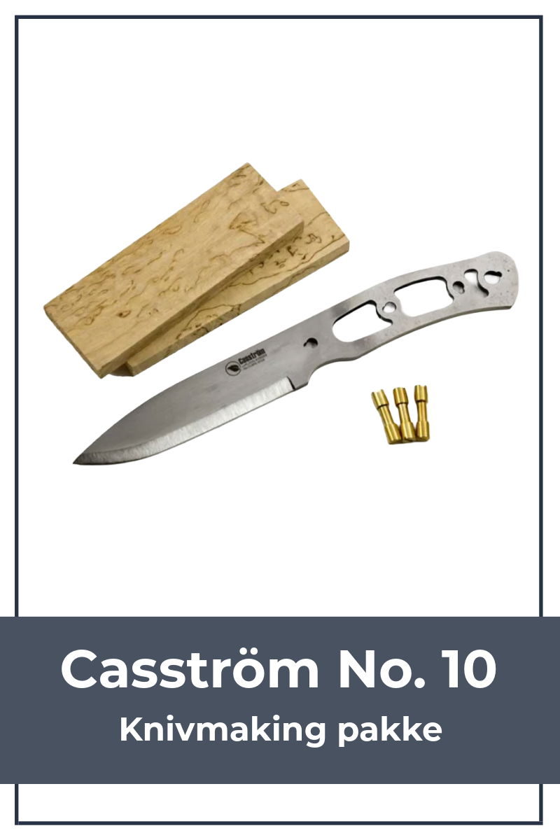 Casström No. 10 SFK Swedish Forest Knife Knifemaking package