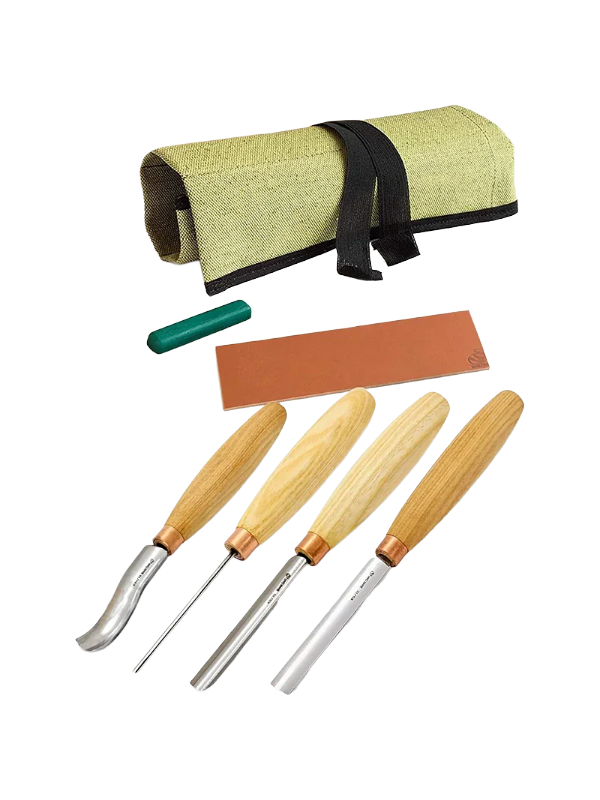 Wood carving iron set SC01 from Beaver Craft 4 iron