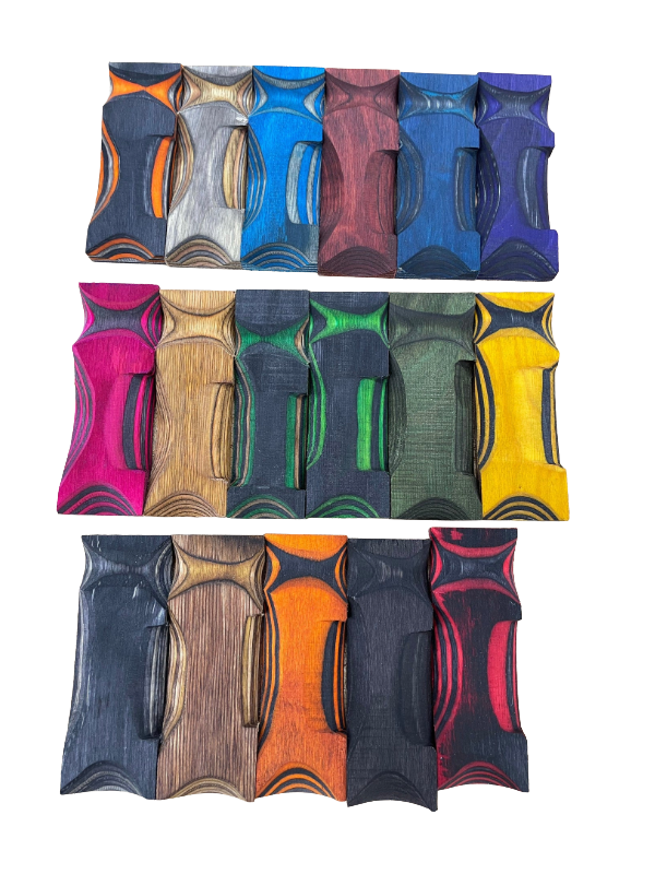 Lawood Blokk - Laminated and colored shaft blank