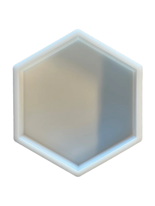 Silicone mold hexagon (Ø263 H76mm)