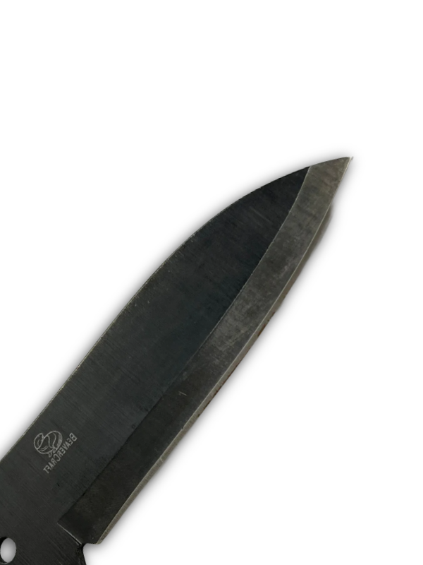 BSH5 Bushcraft knife blade with screws