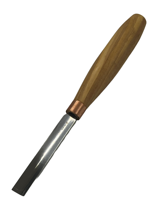 Wood carving iron 80x12mm straight rounded chisel K5/12