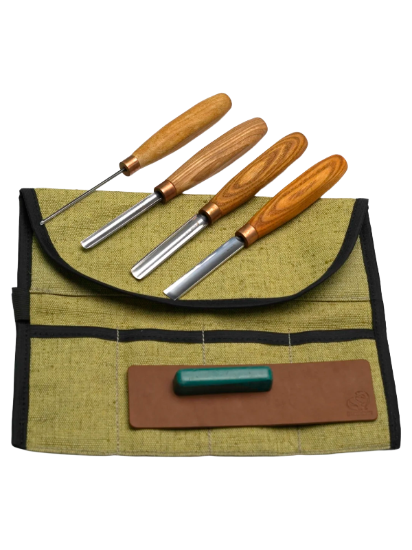 Wood carving iron set SC02 from Beaver Craft 4 iron
