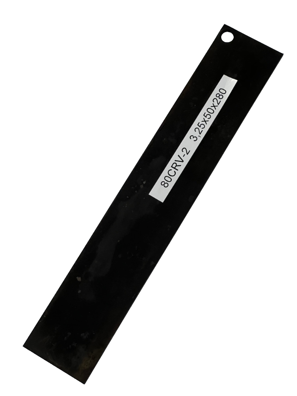 Ready hardened knife steel for making knives 80CrV2
