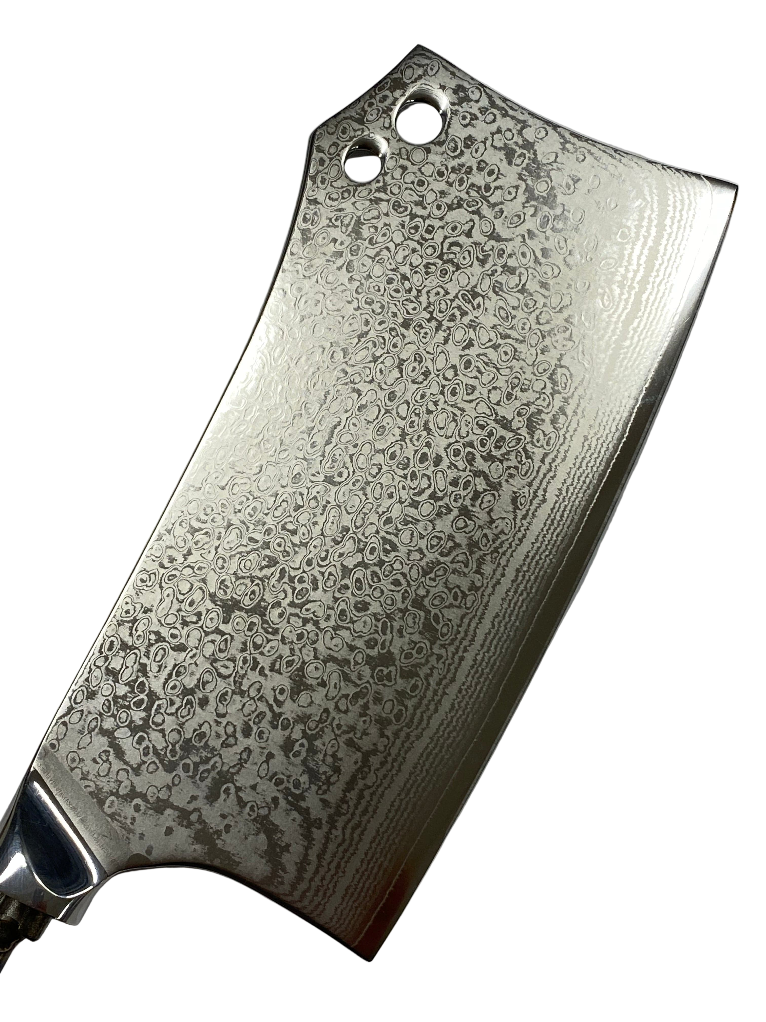 Cleaver - AUS10 Damask Chef's Knife 7"