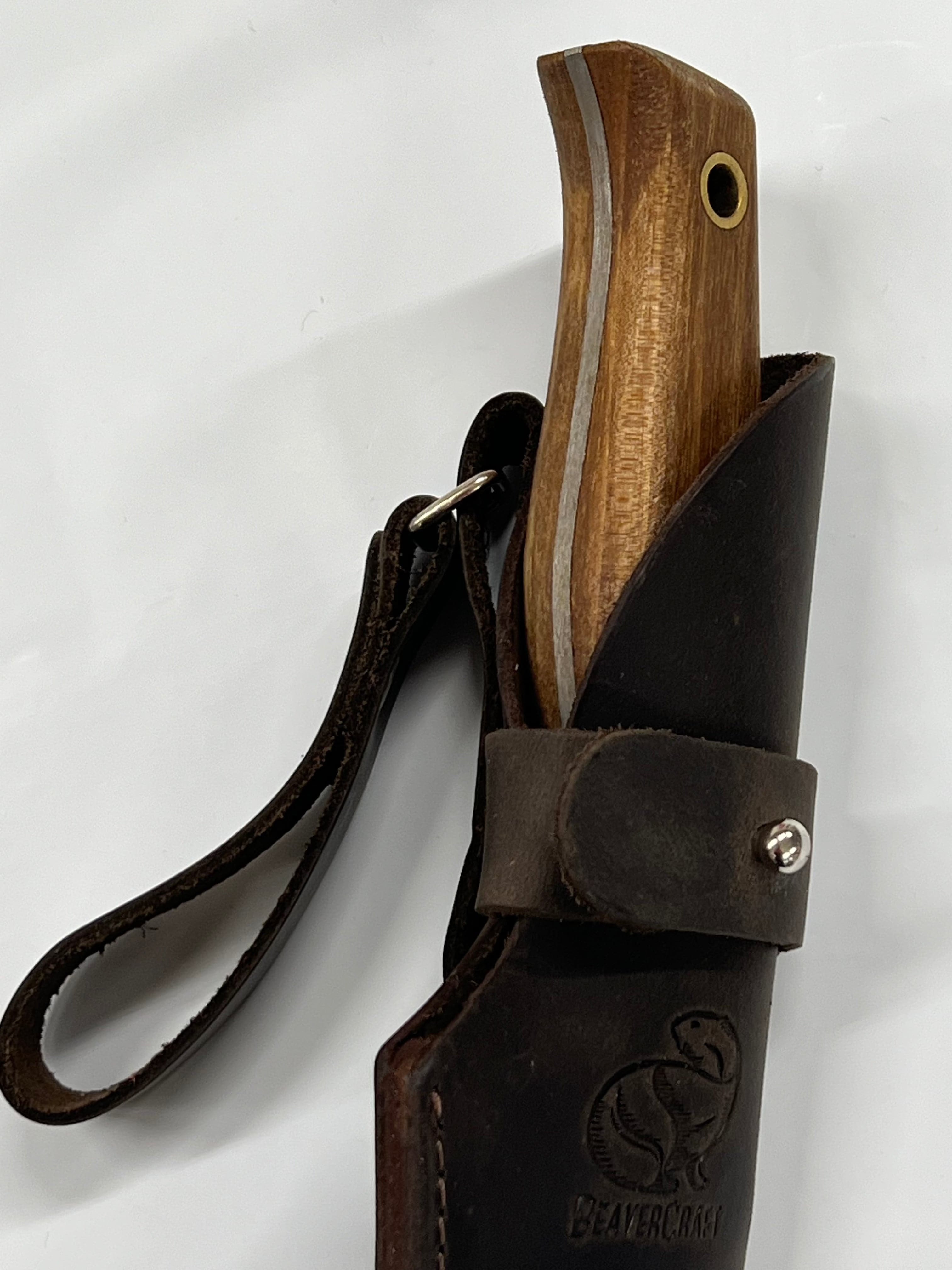 BSH3 Nightfall Bushcraft knife with sheath