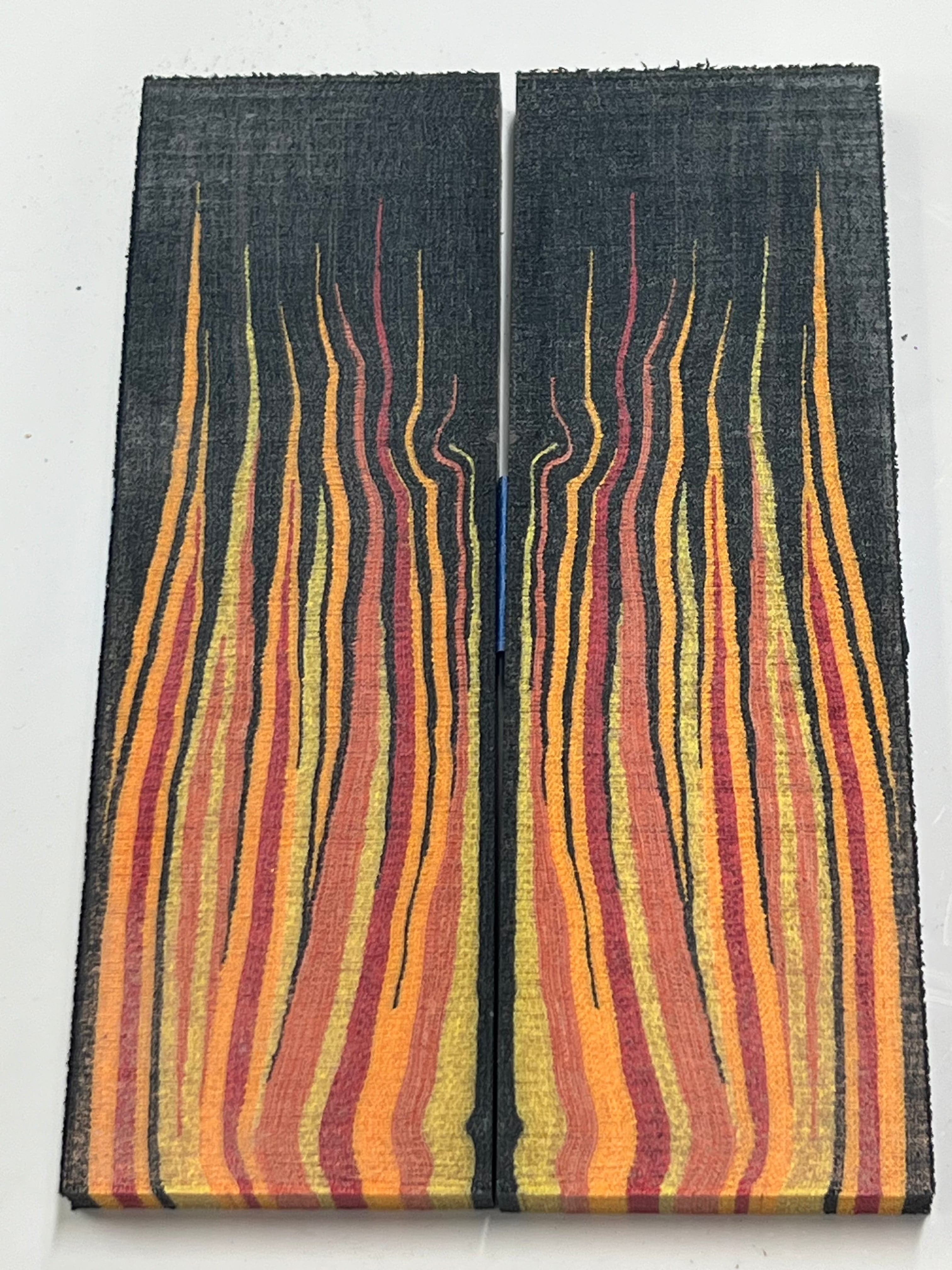 Micarta Diablo (set of 2 plates)