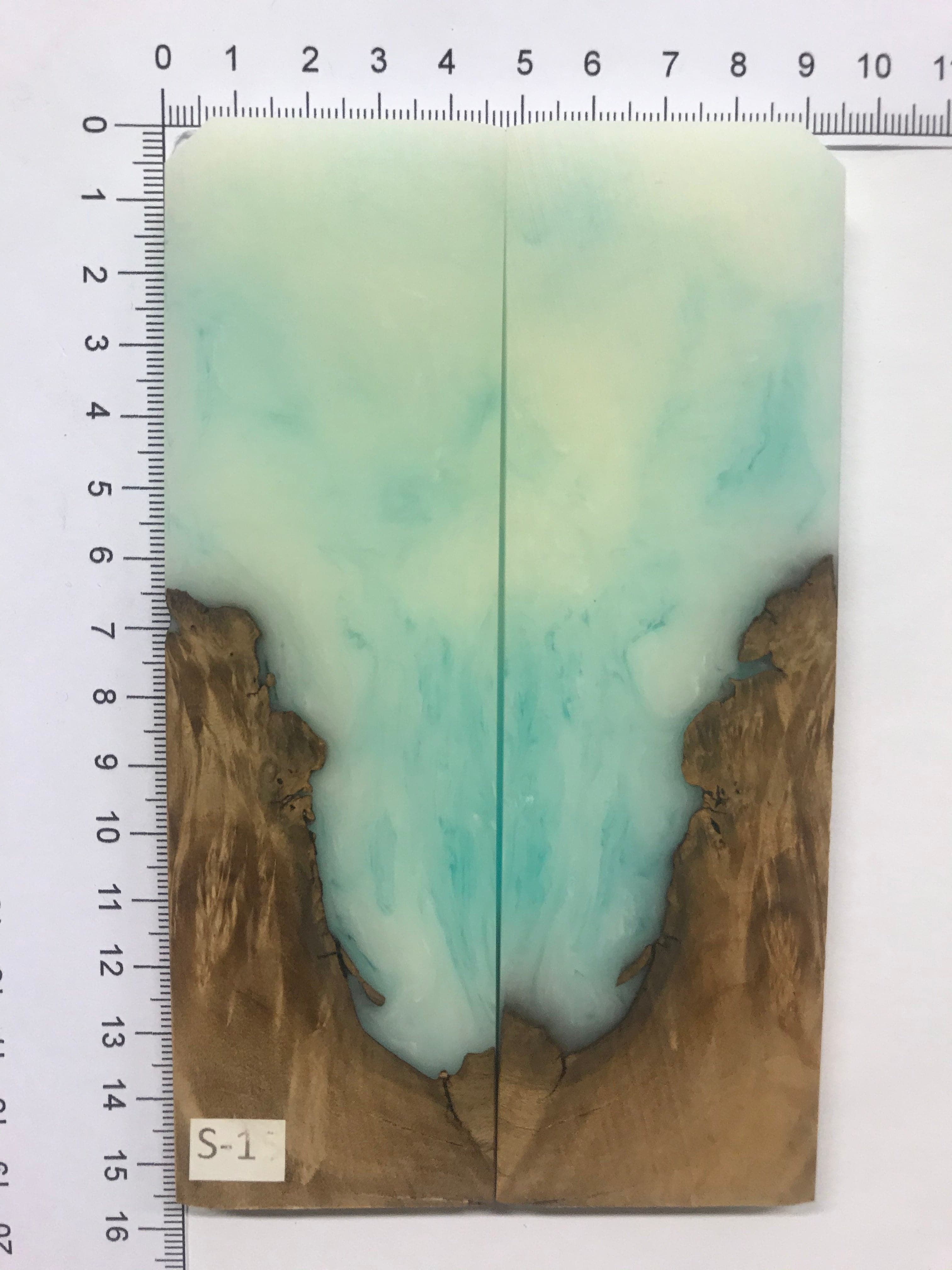 Hybrid Stabilized wood and resin S-1