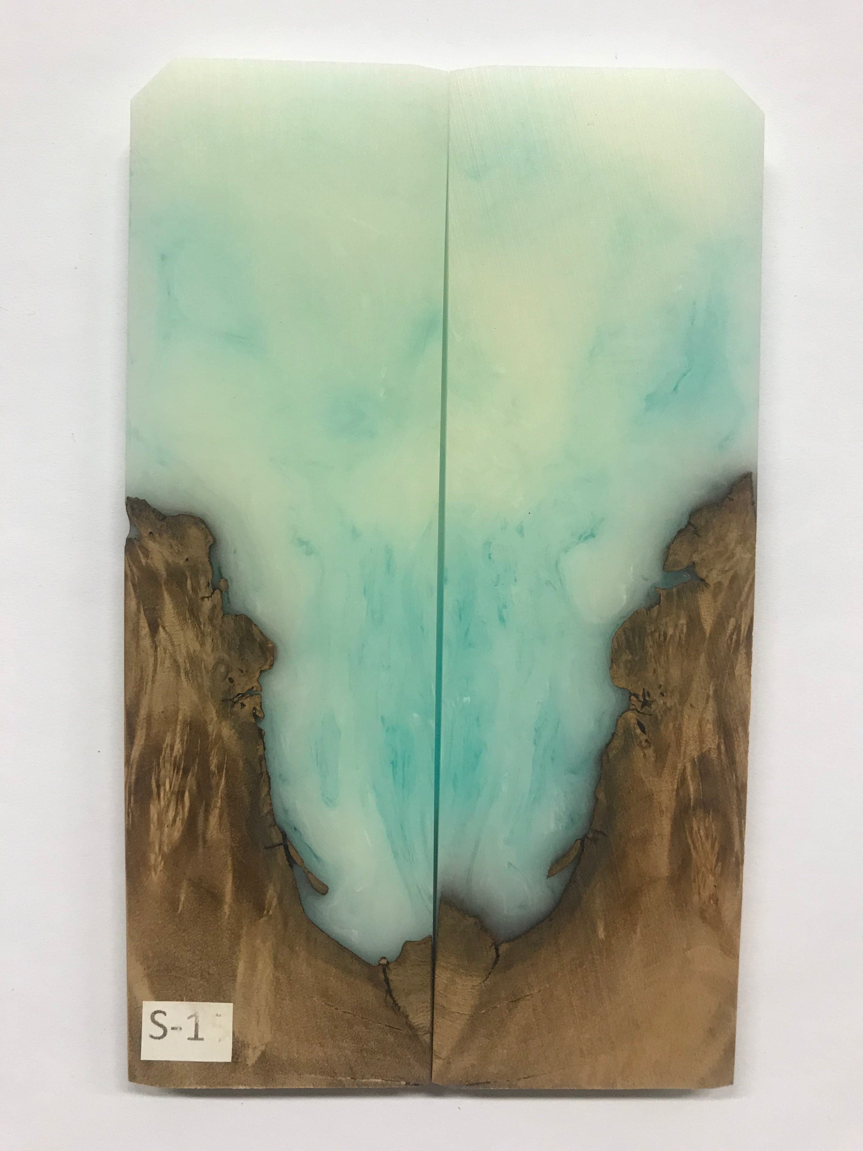 Hybrid Stabilized wood and resin S-1