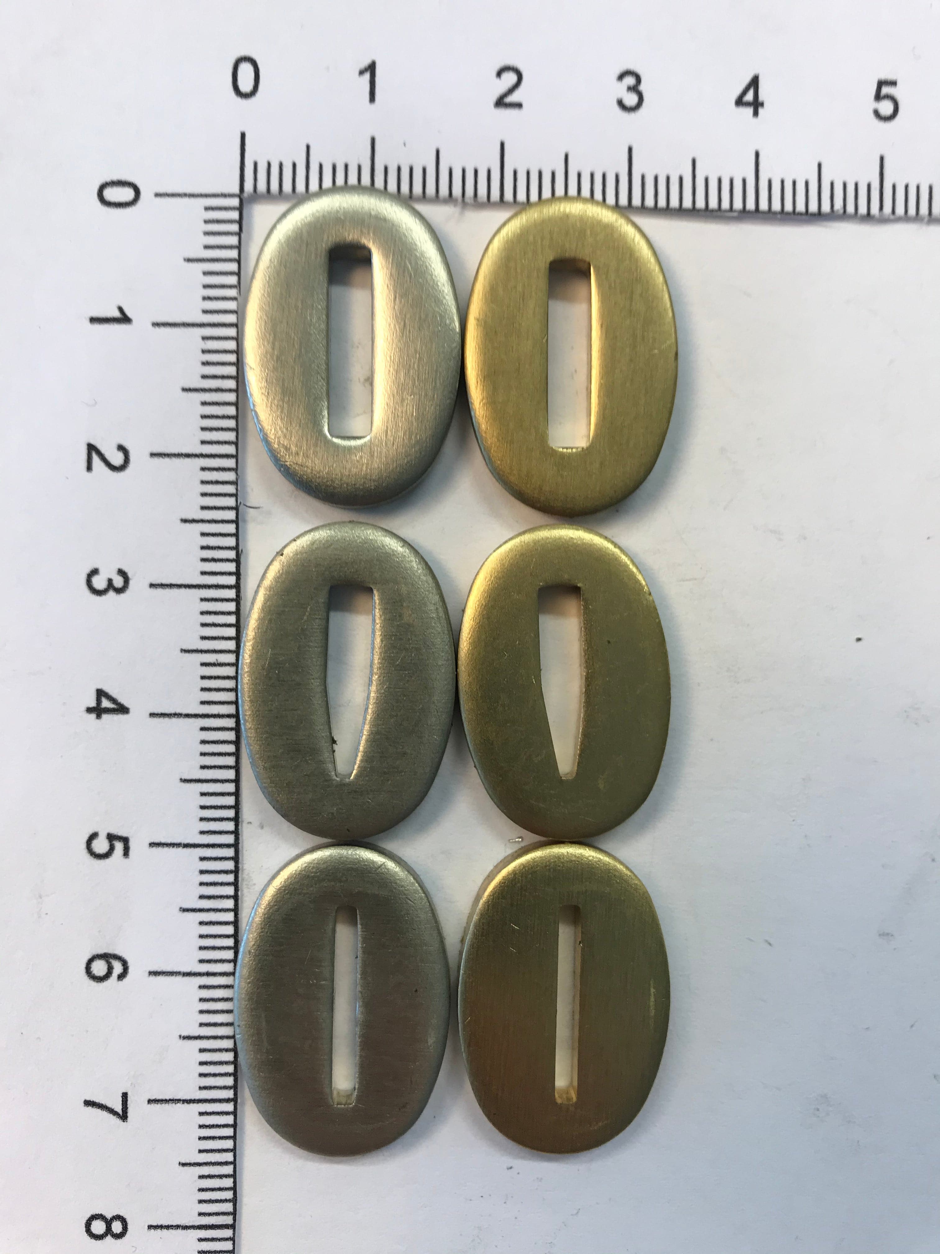 Hollow plates 16x24mm