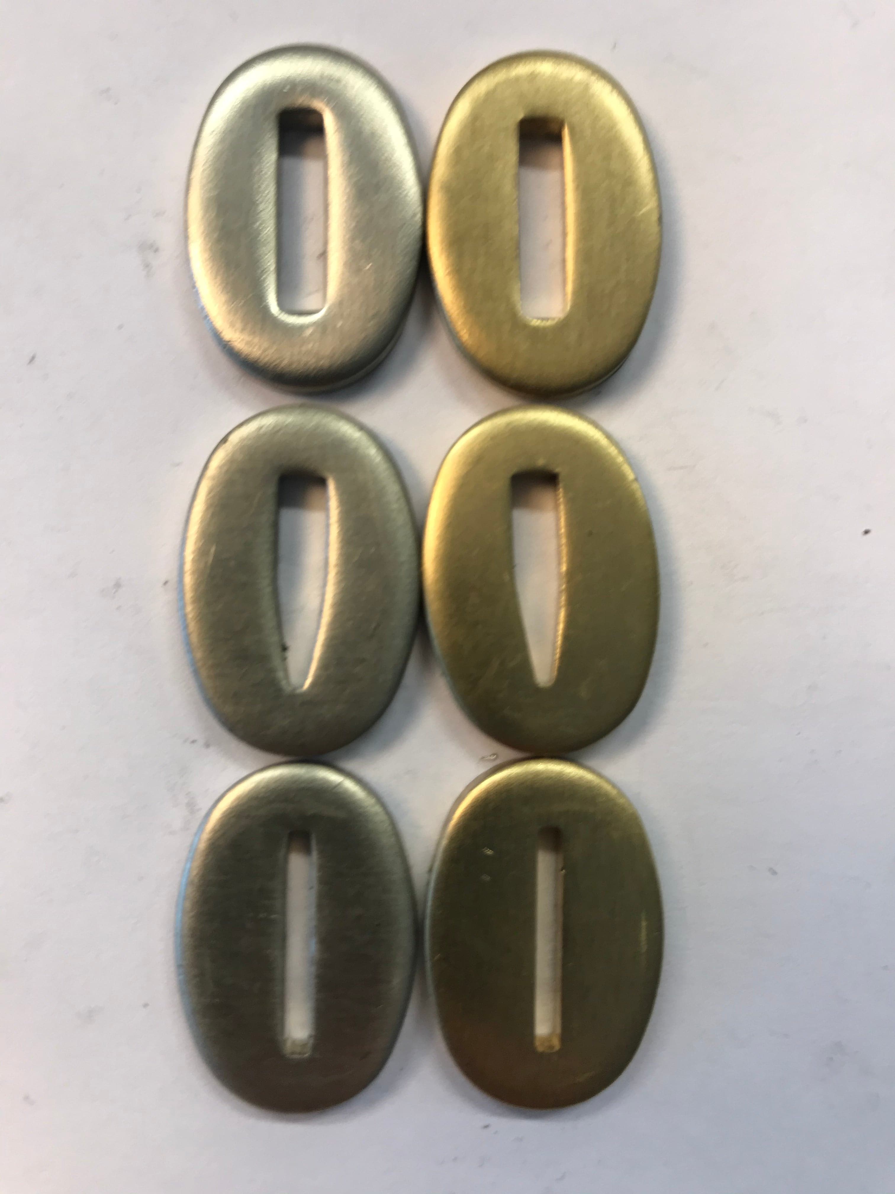 Hollow plates 16x24mm