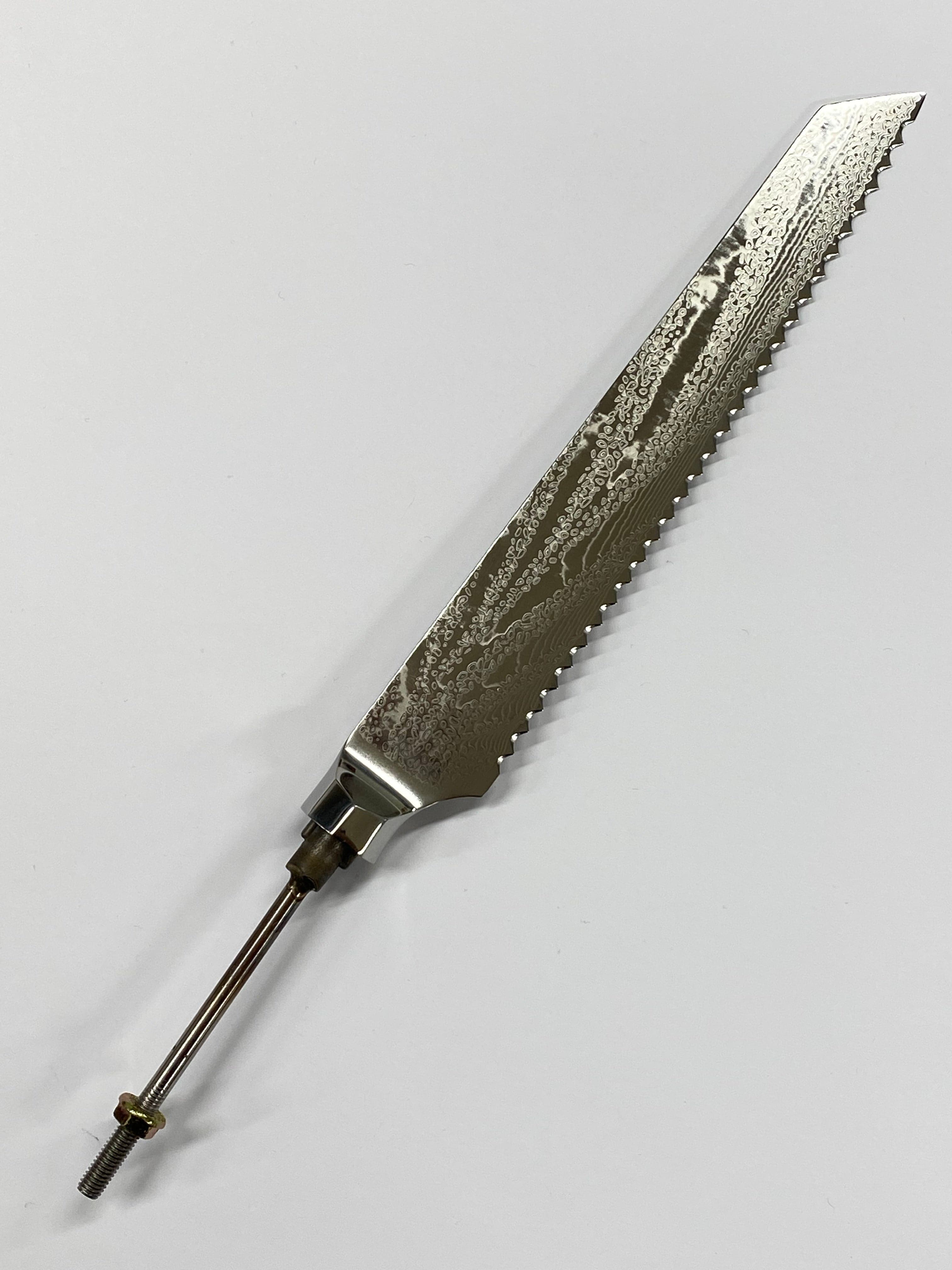 Bread knife blade - AUS10 Damask Chef's knife