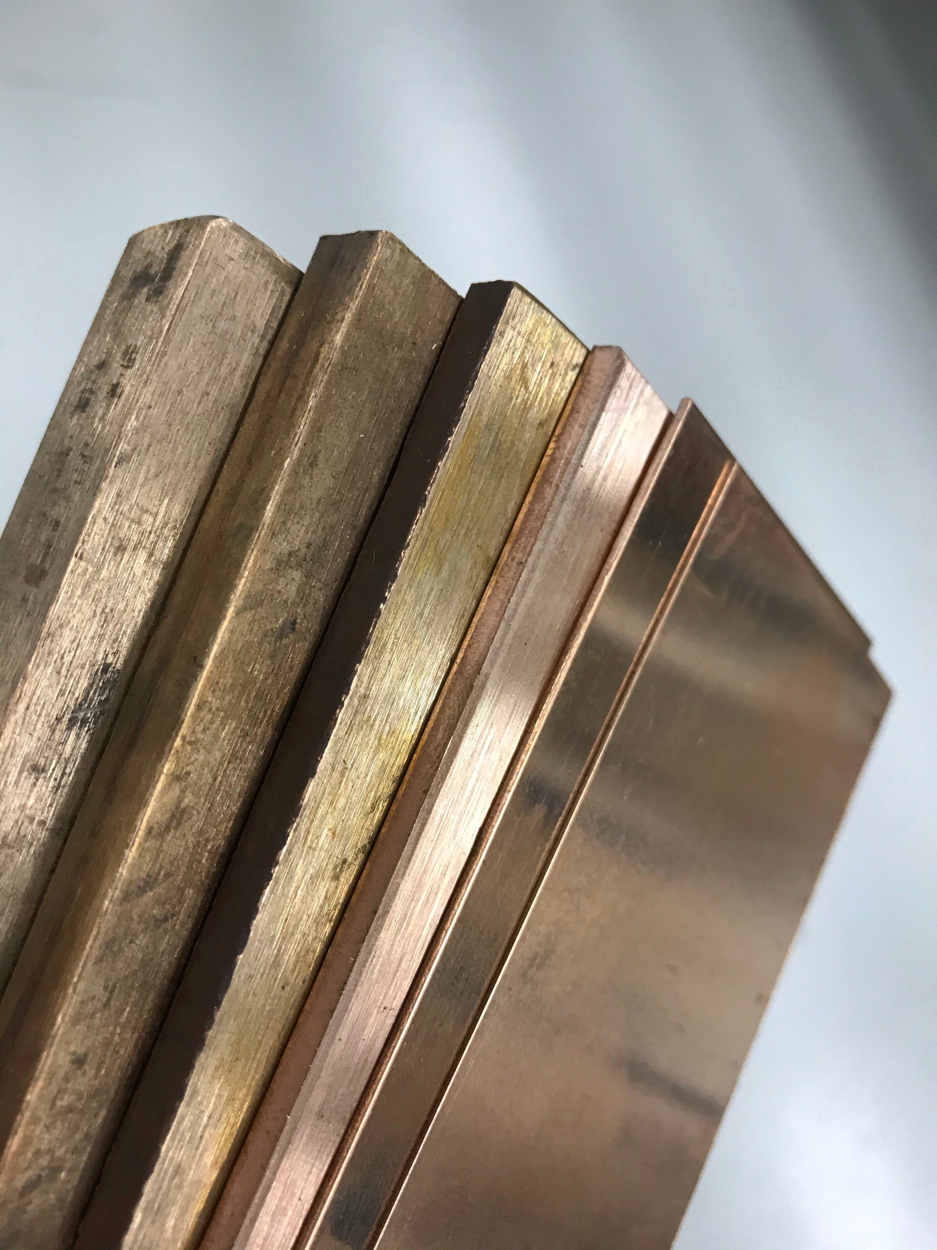 Bronze plate