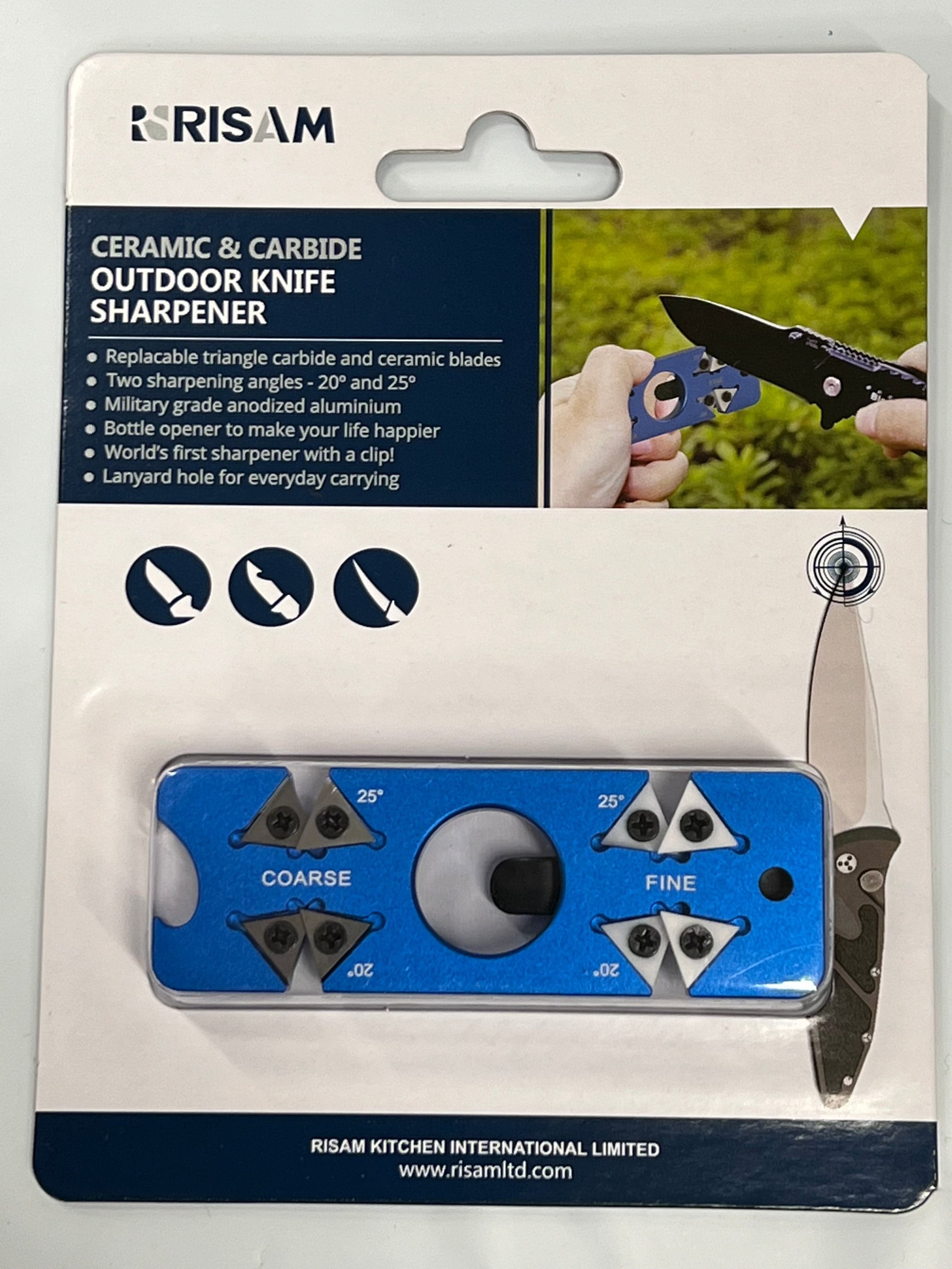 Quick sharpener Turn knife sharpener 20/25 degrees