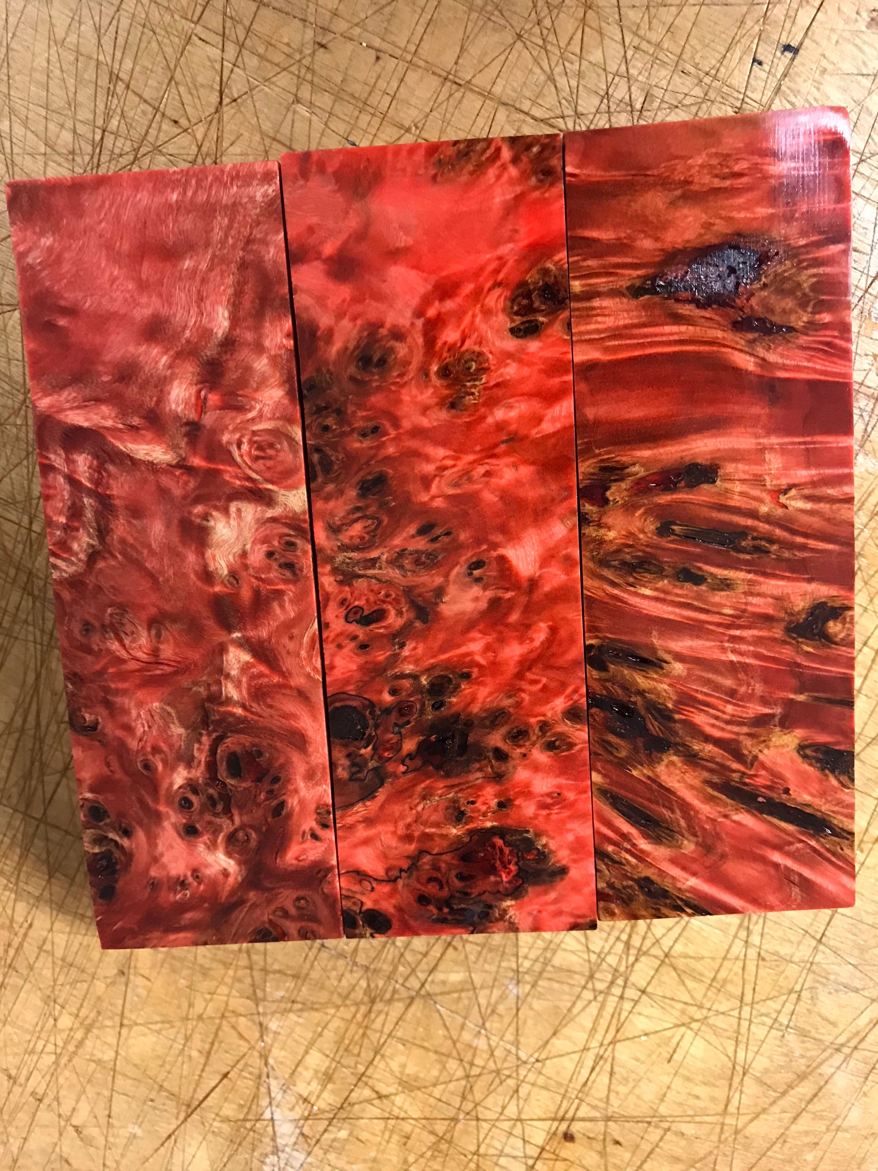 Poplar knot - Red