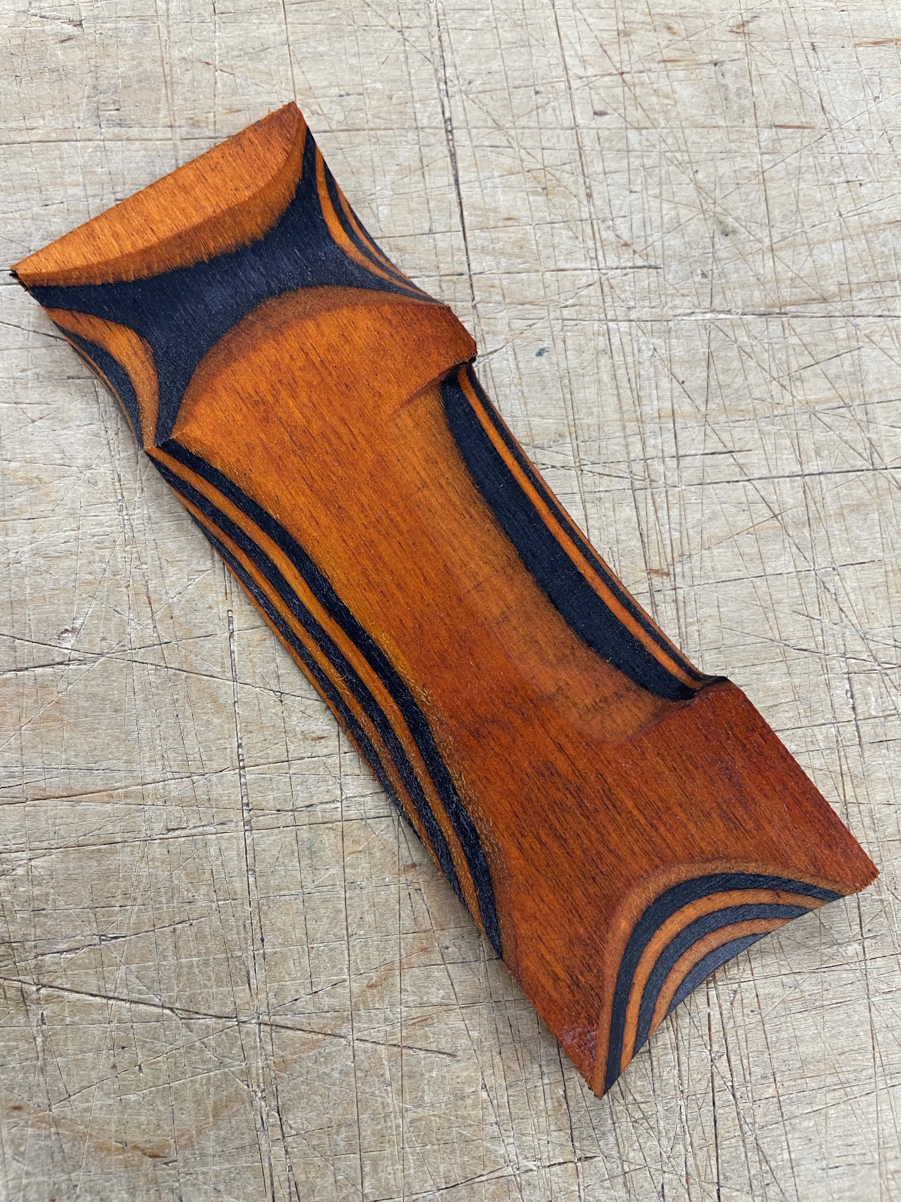 Lawood Plate - Laminated and colored shank blank