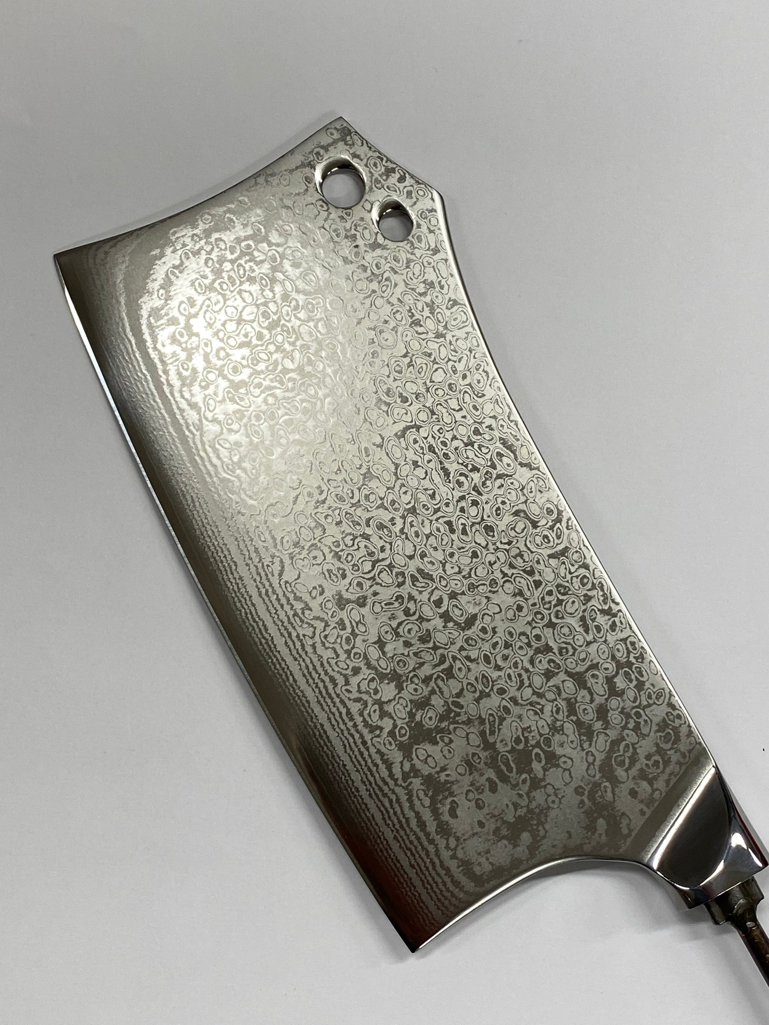 Cleaver - AUS10 Damask Chef's Knife 7"
