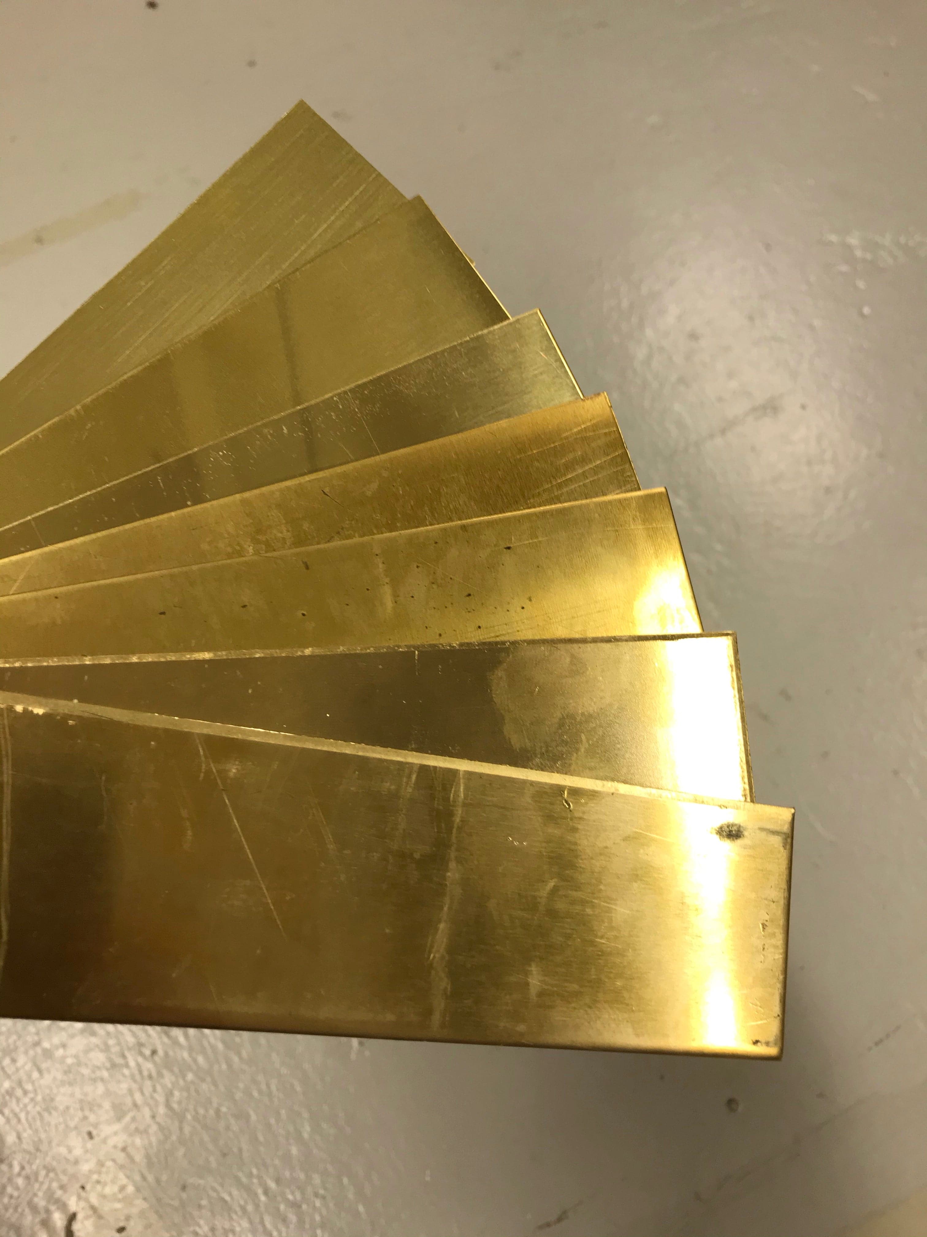Brass plate