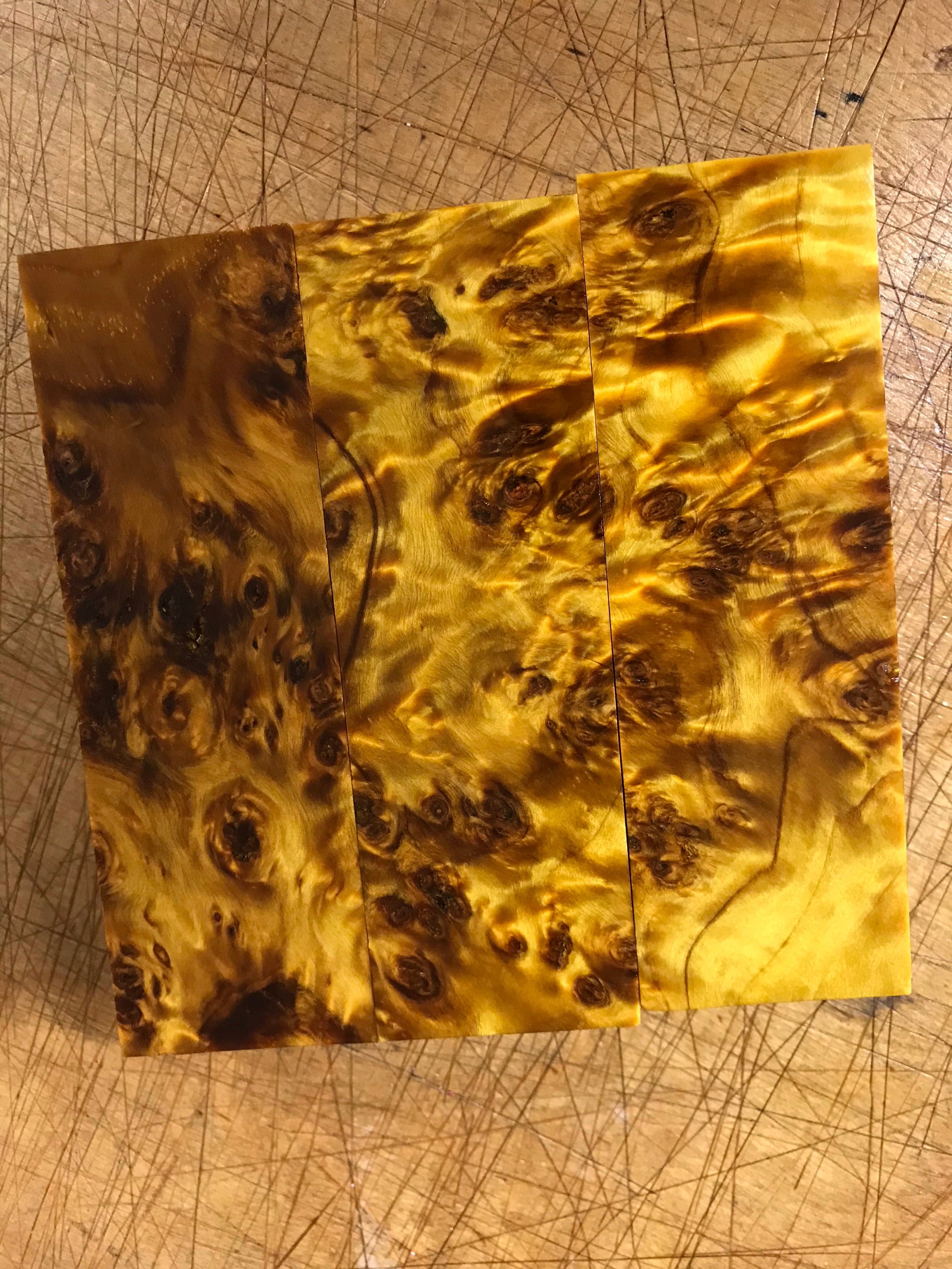 Poplar knot - Yellow