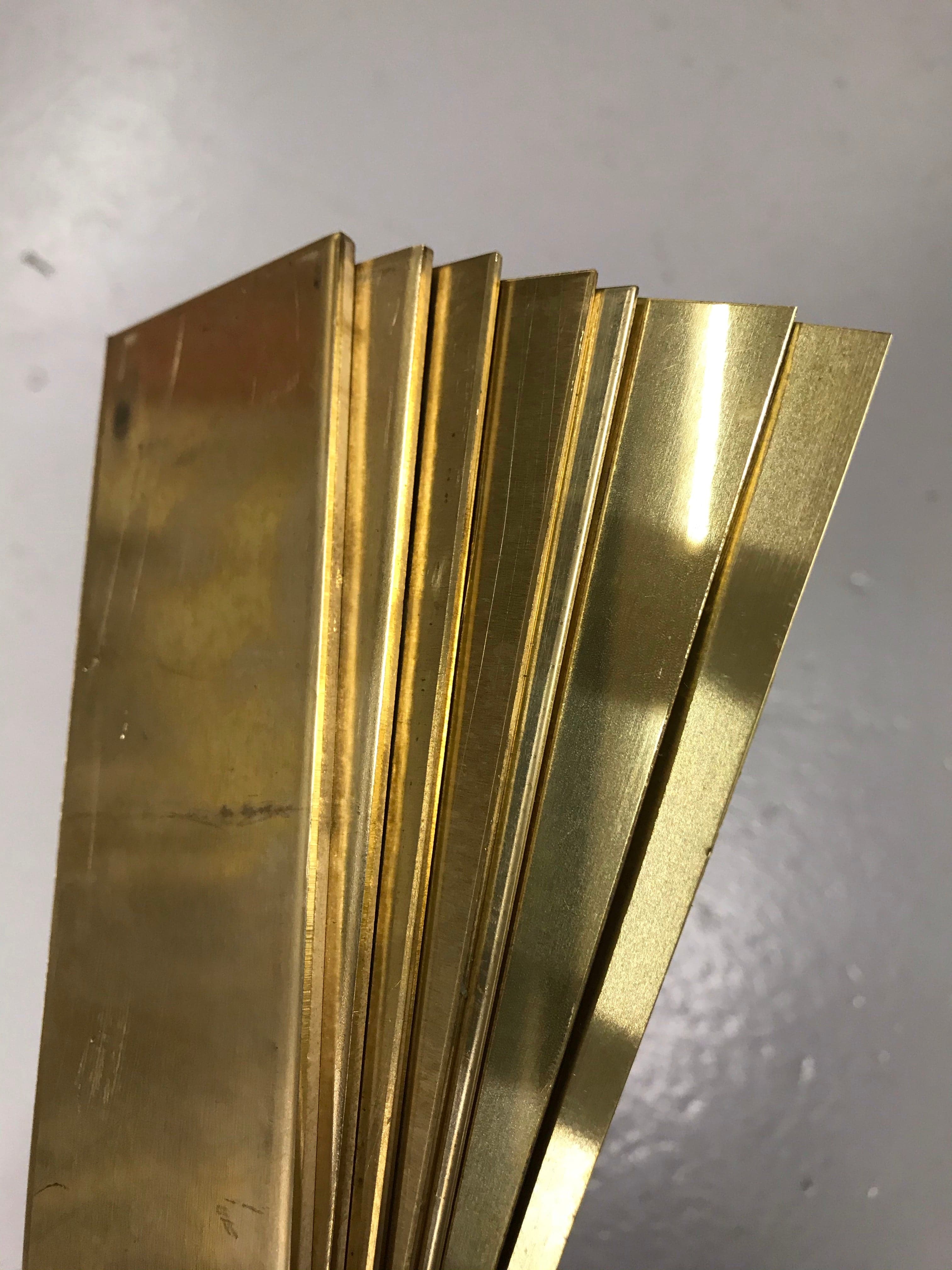 Brass plate