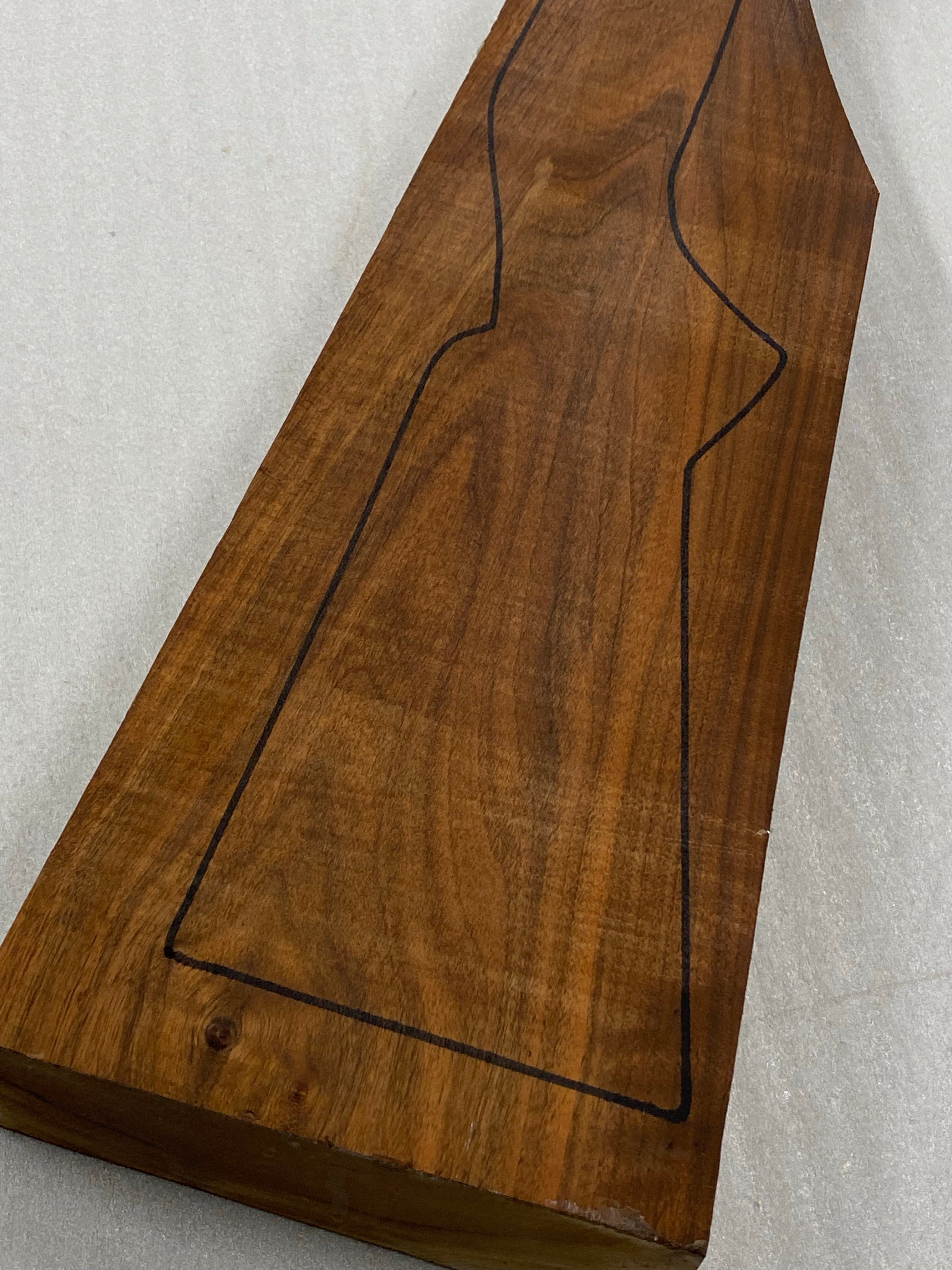 Rifle Stock Blank Turkish Walnut Grade 3 P-56