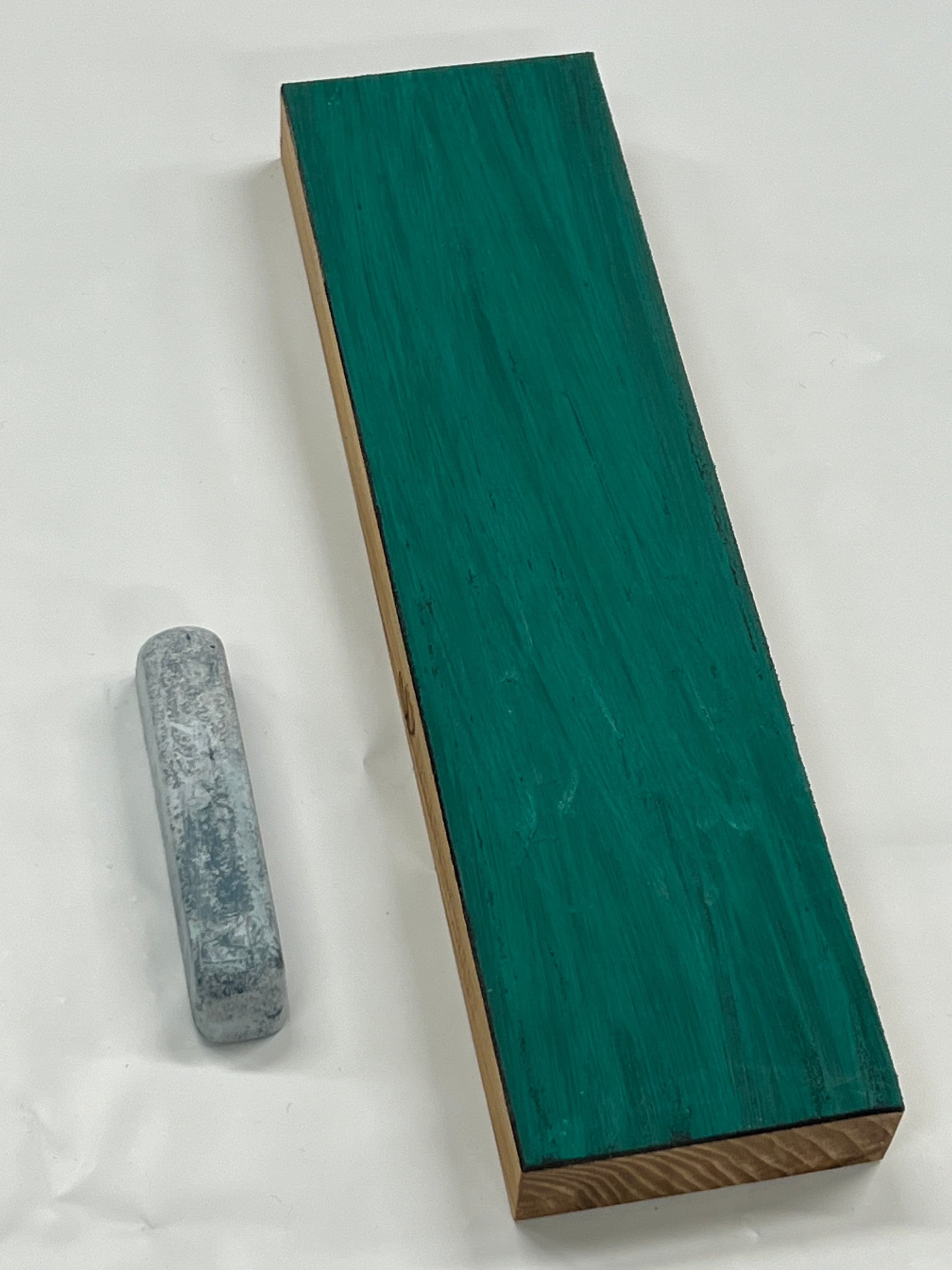 Leather strap 220 x 61 x 22 mm inserted with grinding paste-LS4P1 