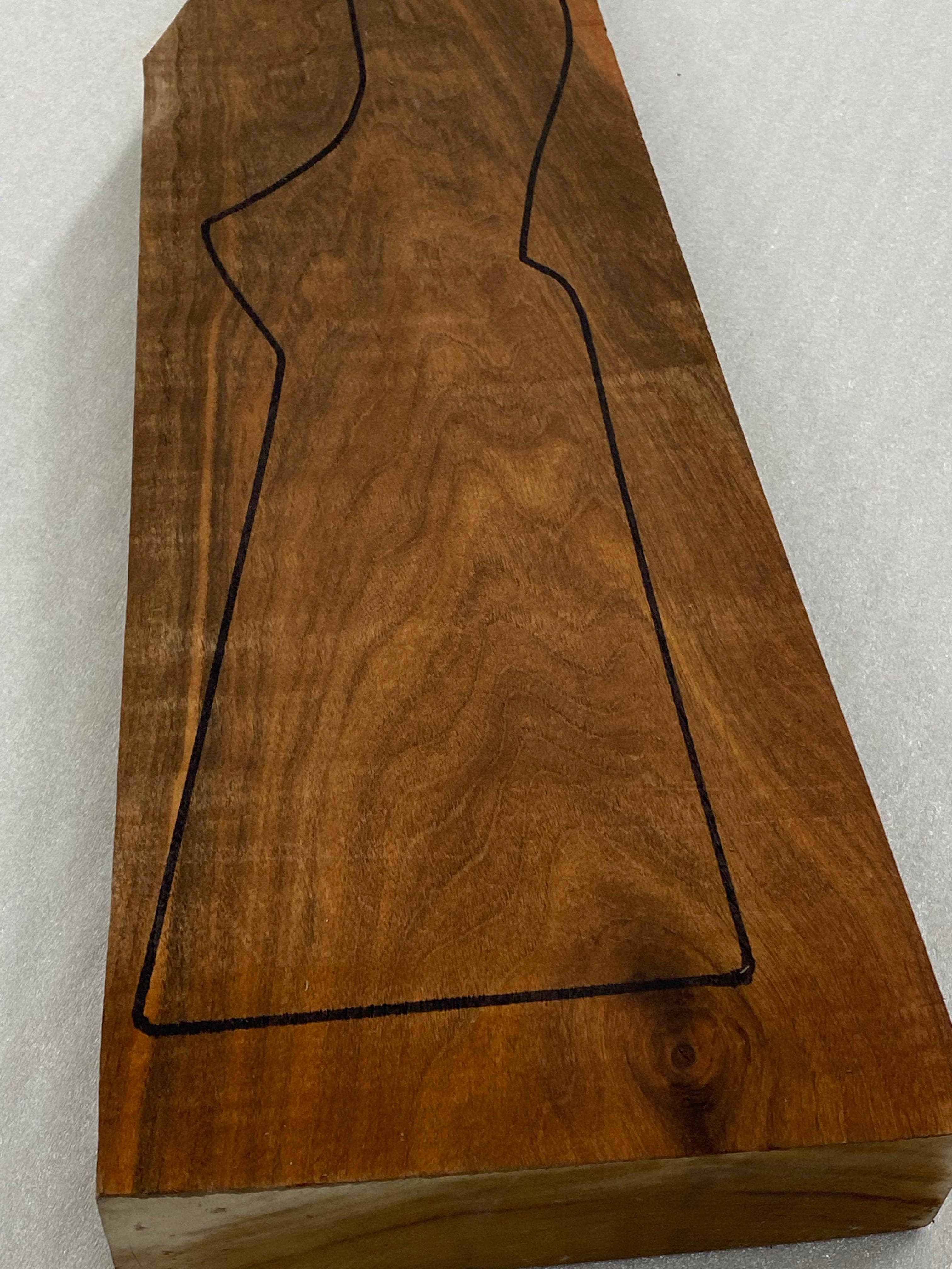 Rifle Stock Blank Turkish Walnut Grade 3 P-56