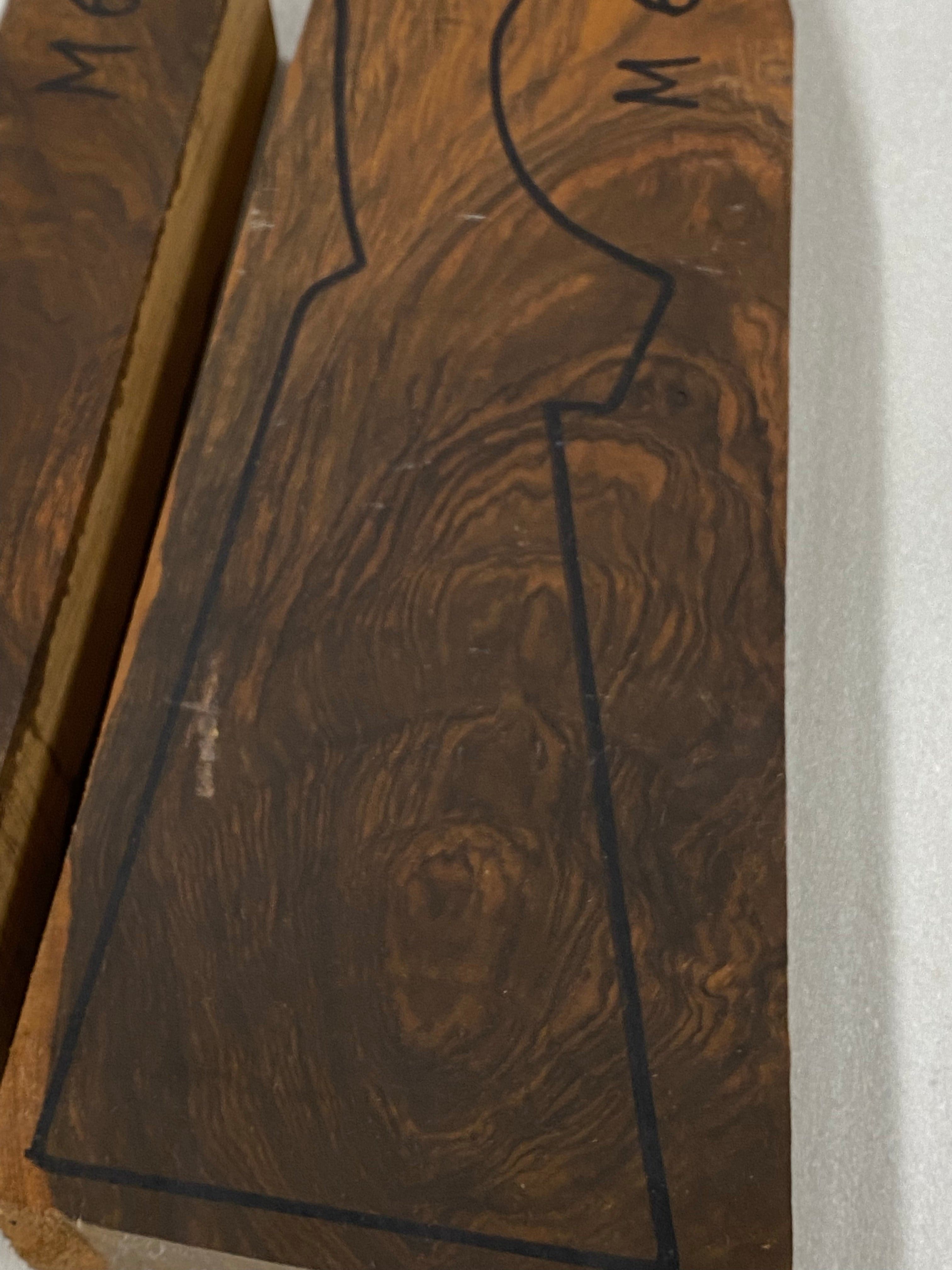 Rifle Stock Blank Turkish Walnut Grade 4 M-62