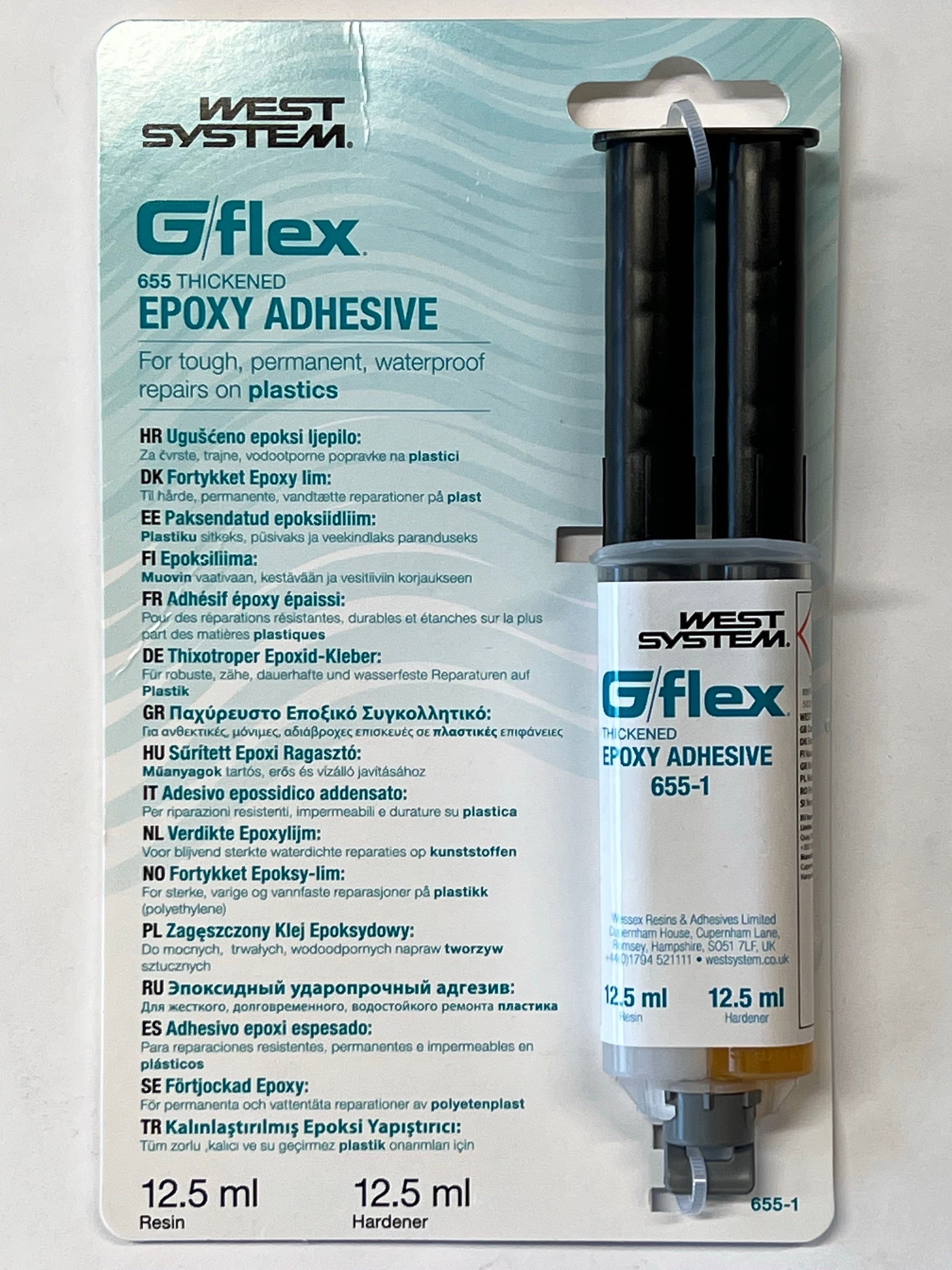 G/flex 655 Shockproof Thickened Epoxy Glue Syringe 25ml